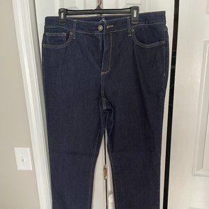 ST JOHNS BAY | Blue | Tummy Control |  Mid Rise | Straight Leg Jeans